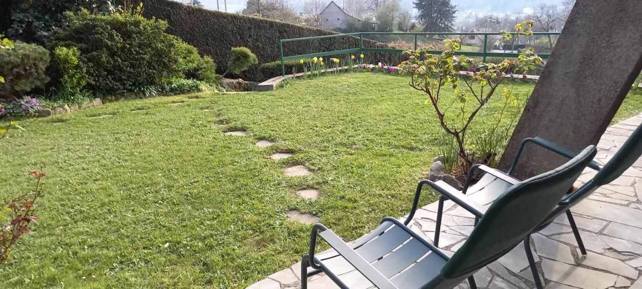 Terrasse, Jardin,, Appartement 80M², Vue Montagne, Wifi, Bureau Bagnères-de-Bigorre Zewnętrze zdjęcie