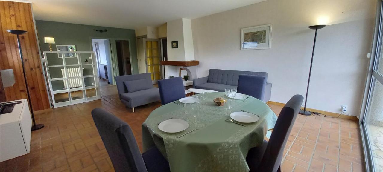 Terrasse, Jardin,, Appartement 80M², Vue Montagne, Wifi, Bureau Bagnères-de-Bigorre Zewnętrze zdjęcie